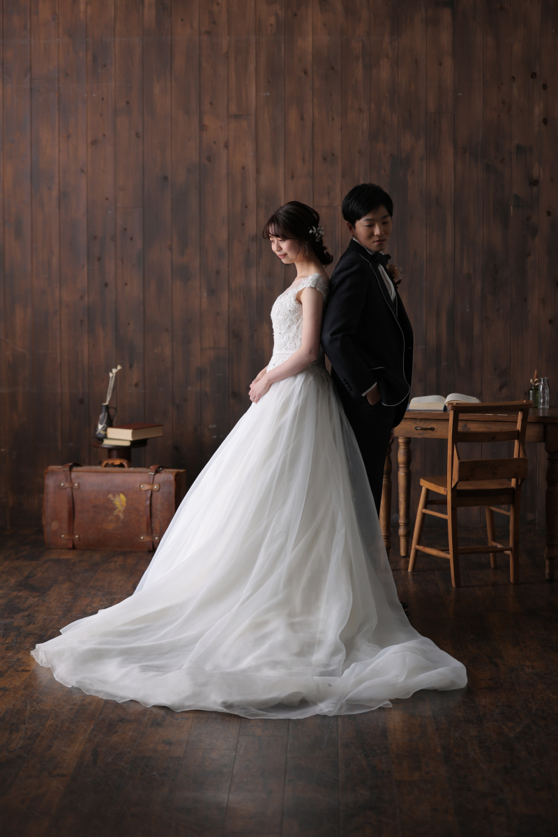 ドレスが映える