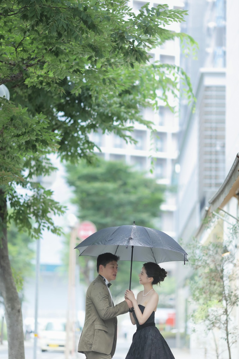 スタートが小雨でした