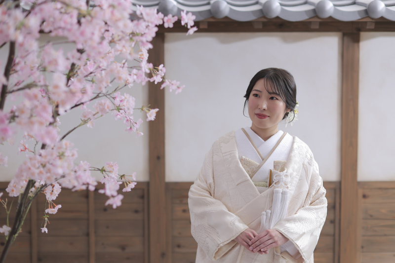 新婦様のソロショット