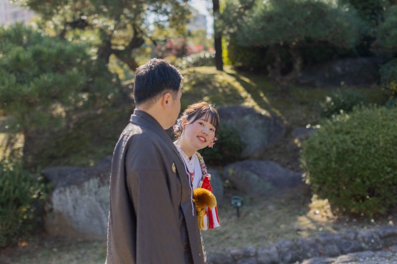 元町に佇む日本庭園