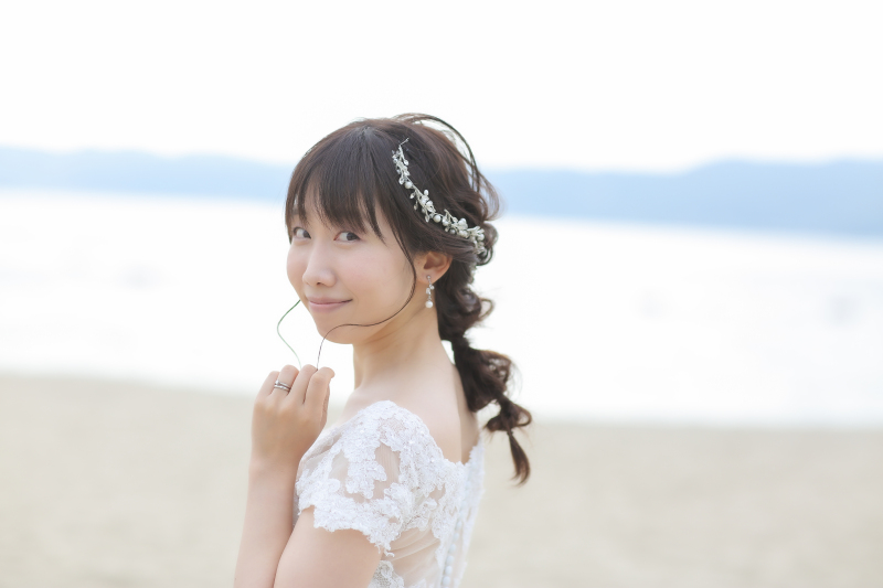 新婦様のソロカット