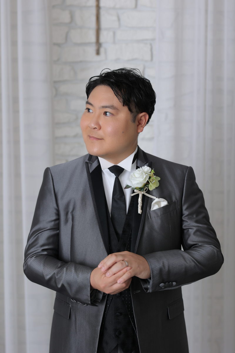 新郎様のソロショット