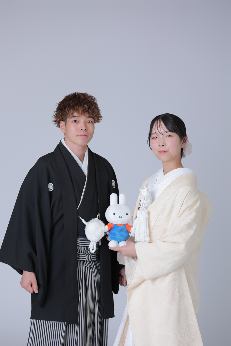 和装スタジオで