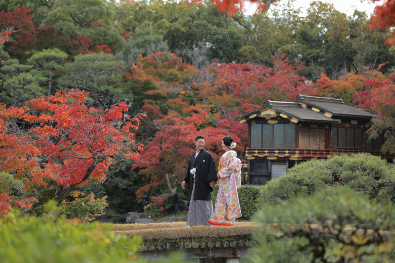 和の感じられる日本庭園