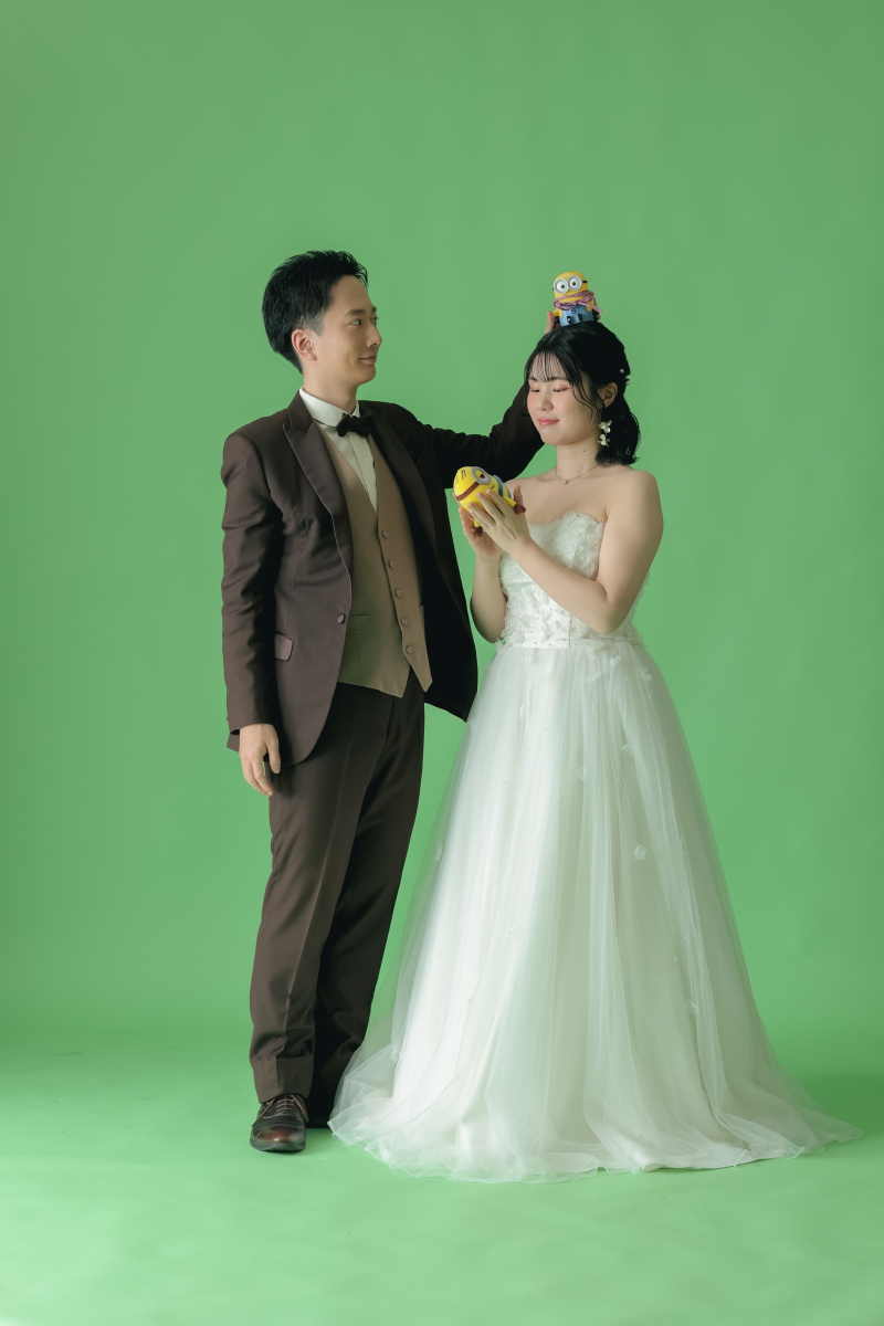 洋装でもミニオンと！