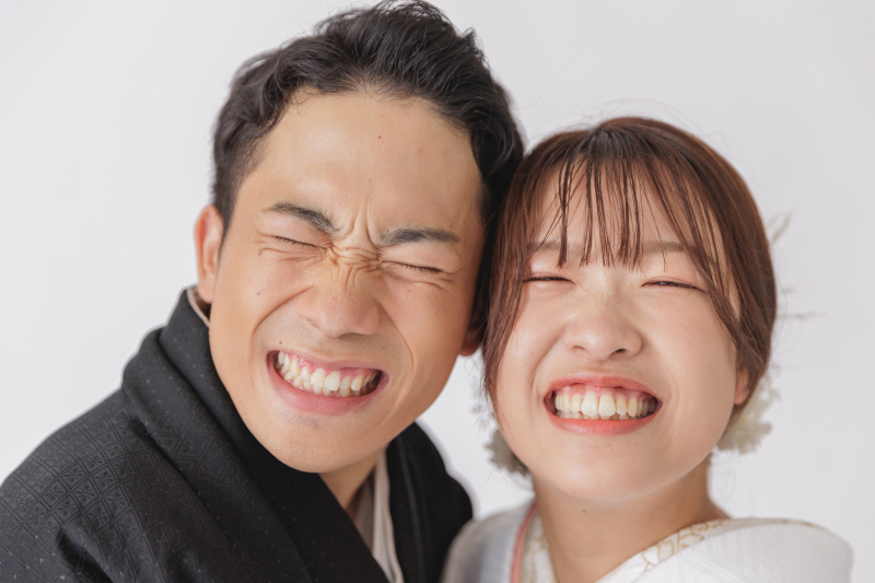 おふたりらしさ全開!