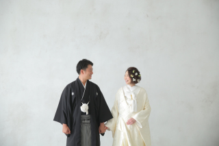 白無垢に洋髪もオススメです☆