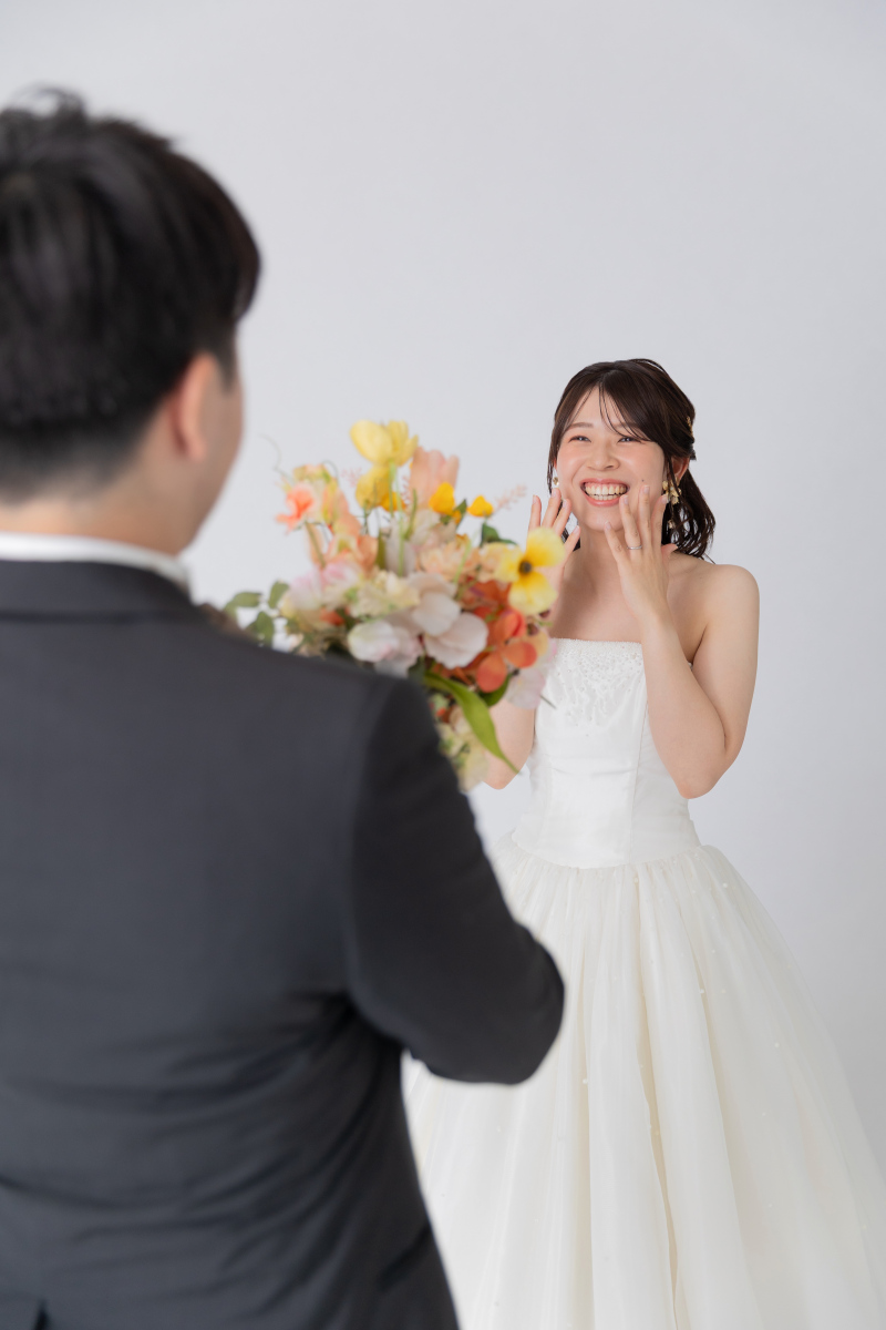 新婦様の反応は!?