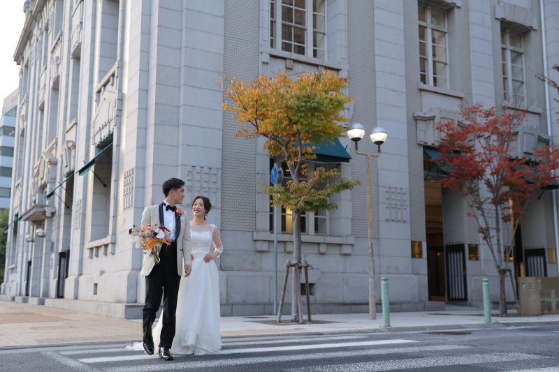 お散歩ショットからスタート