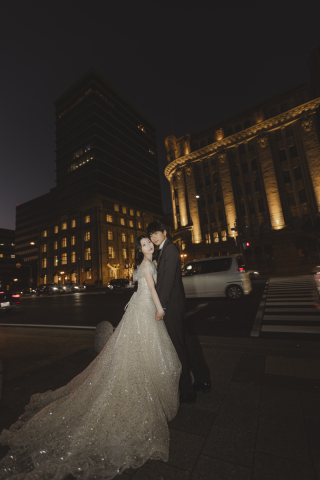 夜の居留地撮影