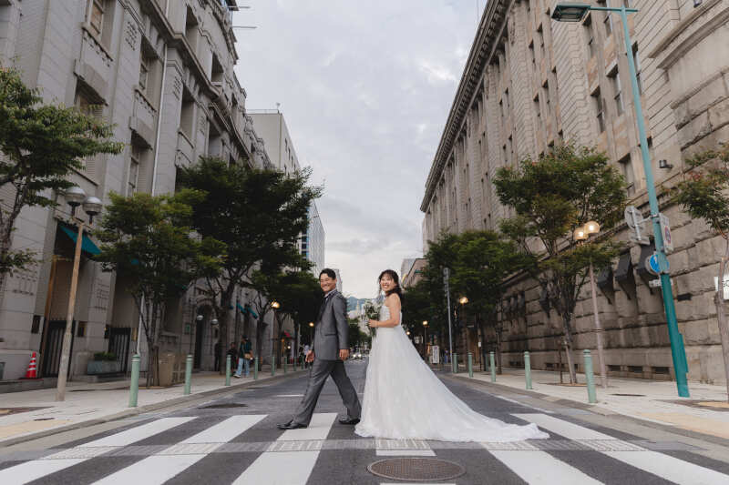 お散歩風ショット