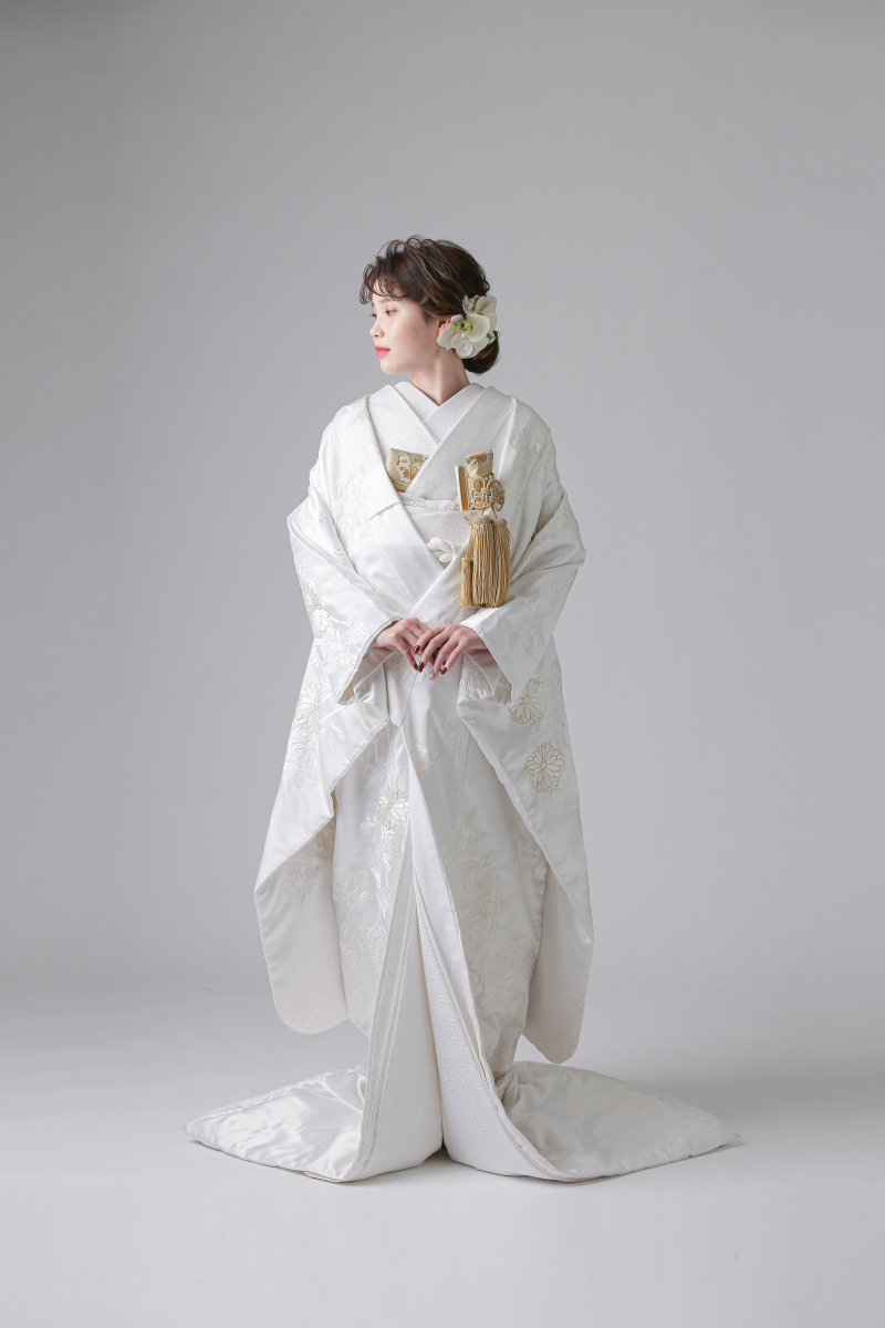 純白の美しさの白無垢