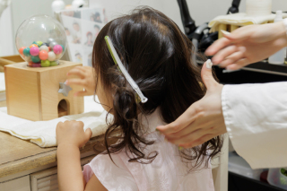 お子様ヘアセット