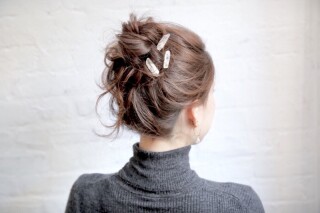 列席者ヘアセット