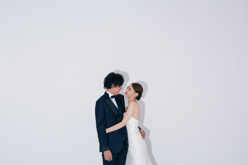 無地でシンプルなスタジオも