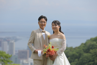 STUDIO TVB 神戸ハーバーランド店（スタジオTVB）_洋装ロケ_森林植物園・ハーブ園