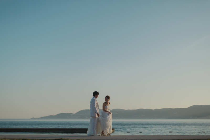 【舞子浜ロケーションプラン】明石海峡大橋を臨むビーチロケーション◇200カット以上全データ付き