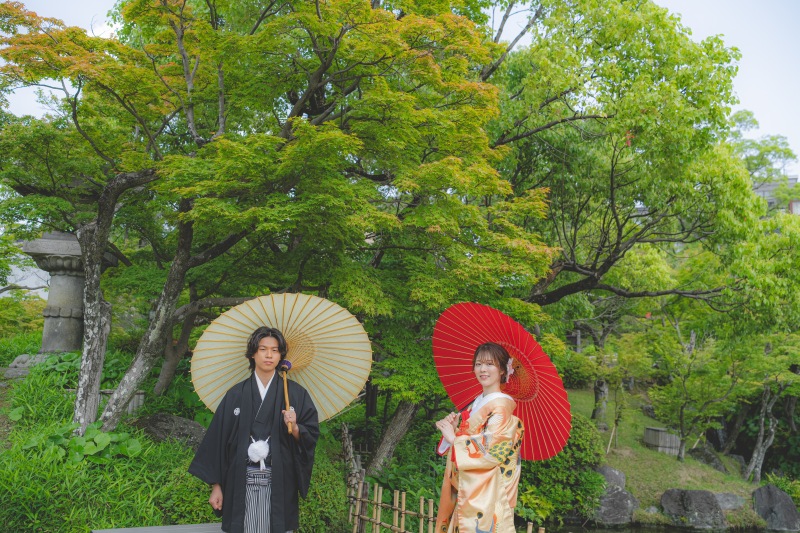 新緑ロケシーズンアップ料金OFF【相楽園 和装ロケ】日本庭園ロケーション◇全データ150カット以上