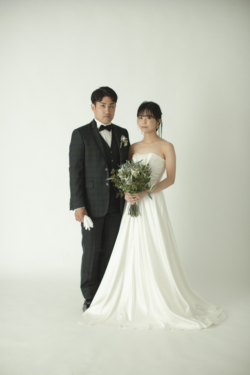 【洋装スタジオ】シンプルに美しく◇100カット以上全データ◇美肌補正付き!