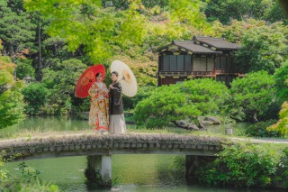 和装も洋装も撮影できる、満足プラン