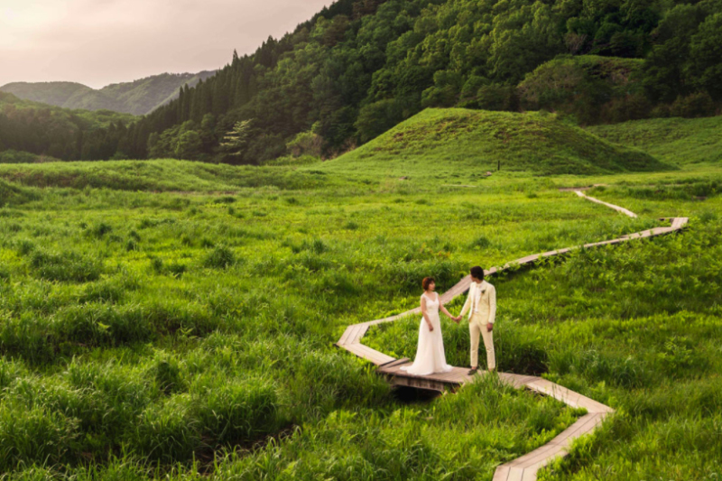 【砥峰高原ロケーションプラン】ススキの草原が広がる高原ロケーション◇300カット以上全データ付き