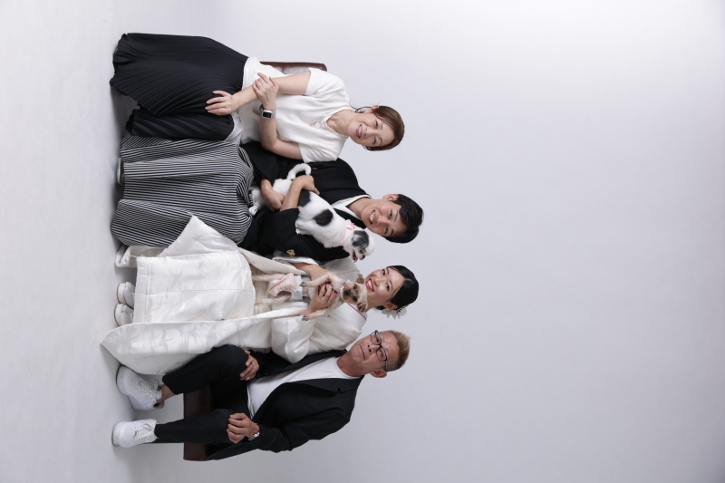 【和装のスタジオでわんちゃん撮影】撮影&150カット以上全データ&台紙付写真