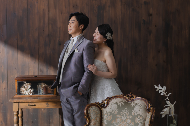 【洋装ハウススタジオ】 おしゃれなハウススタジオプラン◇150カット以上全データ+アルバム30Pミニアルバム付きプラン