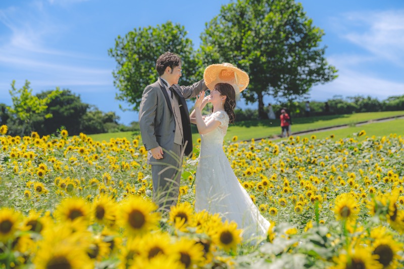 秋のご予約も受付中!早割特典 シーズン料金OFF 【淡路島花さじきロケ】広大な景色のロケーション◇200カット以上全データ付き