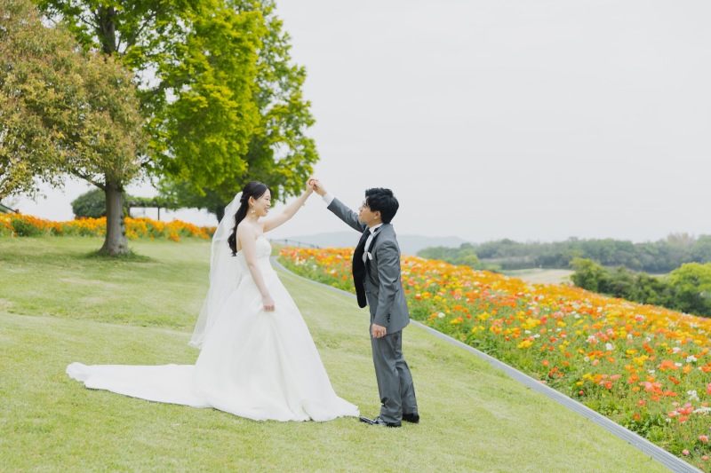 シーズン料金OFF 菜の花・ポピーの時期残りわずか!【淡路島花さじきロケ】広大な景色のロケーション◇200カット以上全データ付き