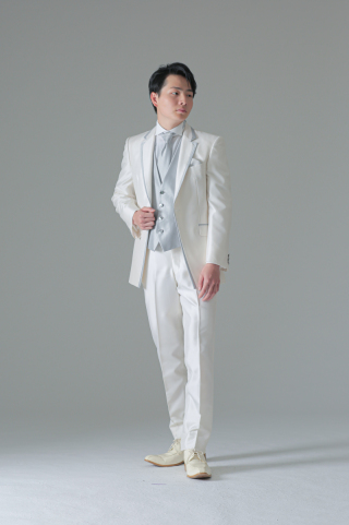 ホワイトグレーパイピング