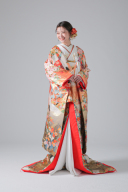 金糸　鶴　四季花　松/IU03525