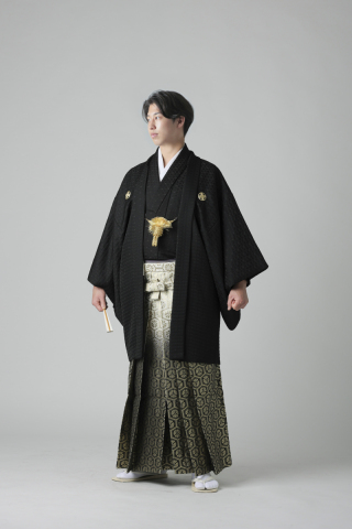 黒格子×金亀甲