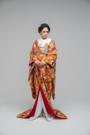 手織り赤平安御所解