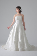 胸下斜めスパン刺繍タッキングトレー/60667