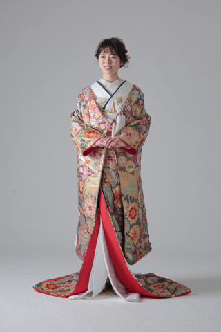 グリーンパープル花/IU06529