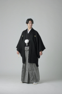 黒正絹×スタンダード袴