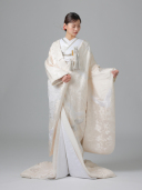 生成り・銀刺繍/06508