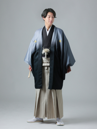 グラデーション/ベージュ