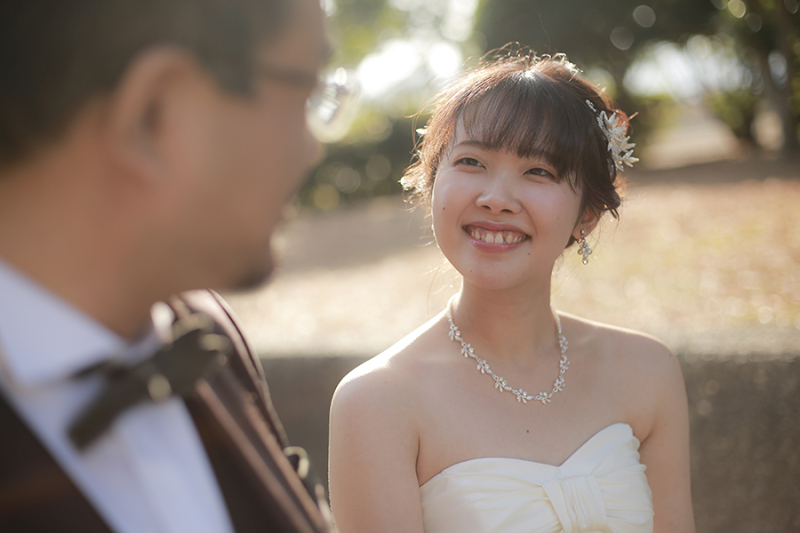 新婦様の笑顔