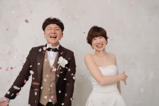 和洋のスタジオで撮影