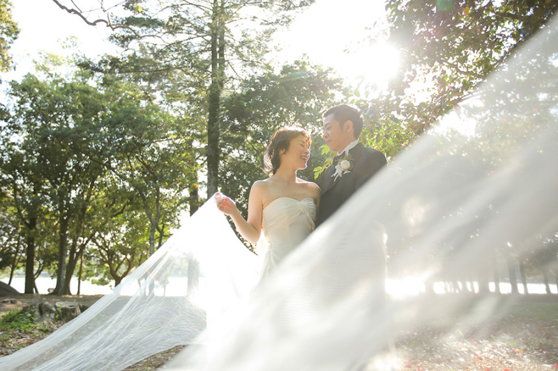 日差しが綺麗な大濠公園