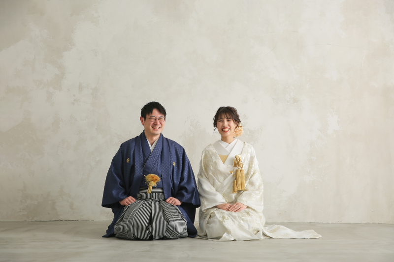 定番のカットもおしゃれな背景で撮りたくなります。