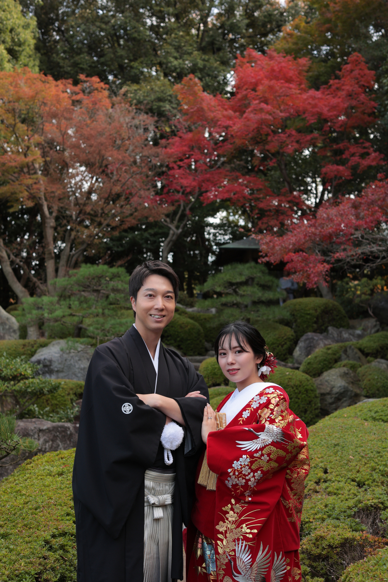 嬉しそうな新郎さん
