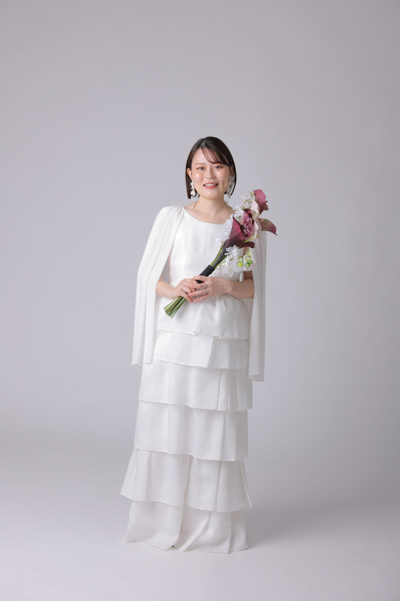 ドレスがとてもお似合いのご新婦様