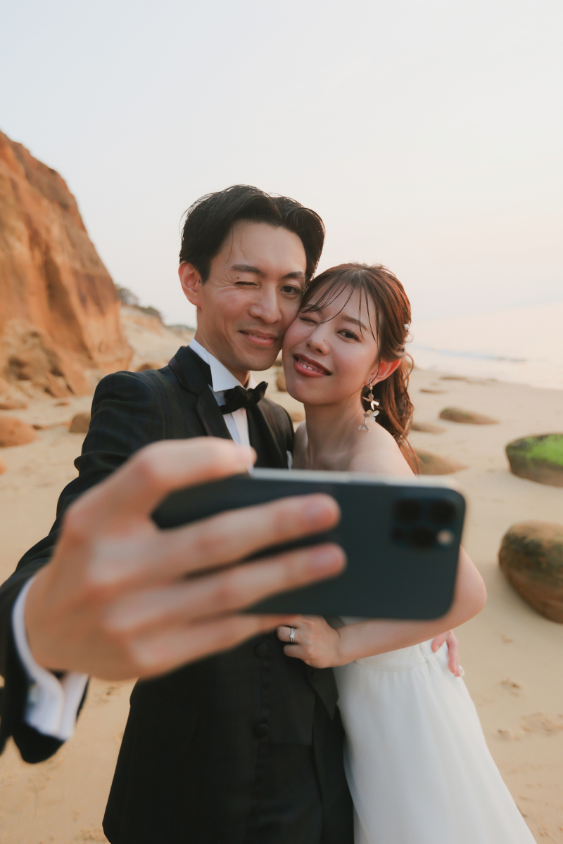 最後は寄り添って