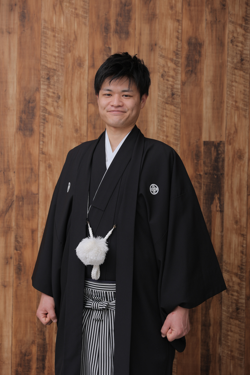 ご新郎様のソロショット