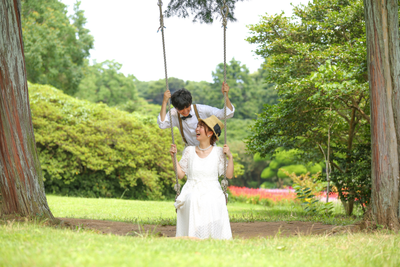 気分はハイジ！？かわいいブランコもあります！！
