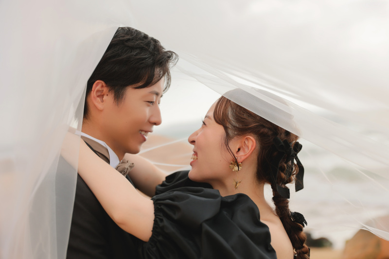 ベールを使って