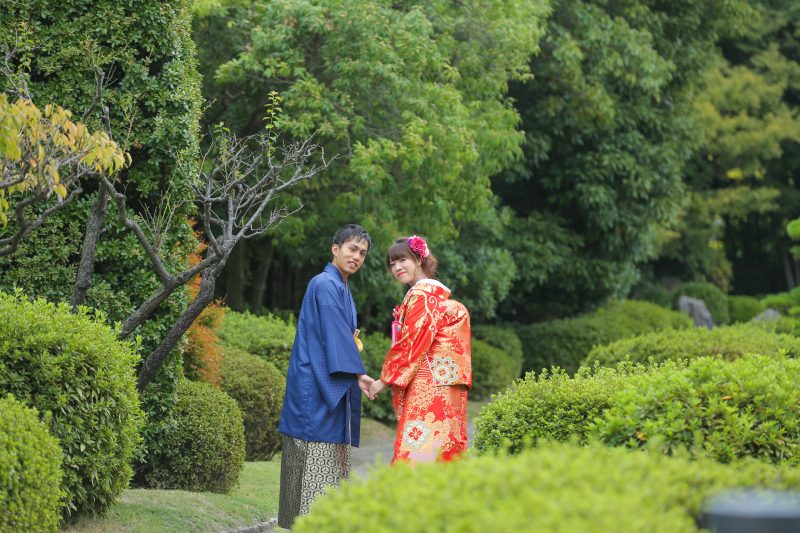 振り向きショット