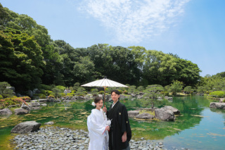 和装ロケーション！！白無垢！綿帽子！！